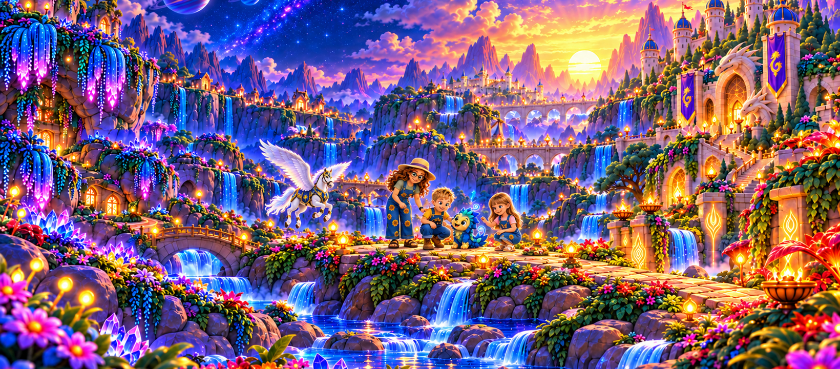 An enchanted Evermaybe realm